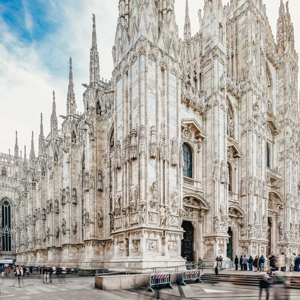 Duomo de Milan et terrasses du toit : billet d'entrée