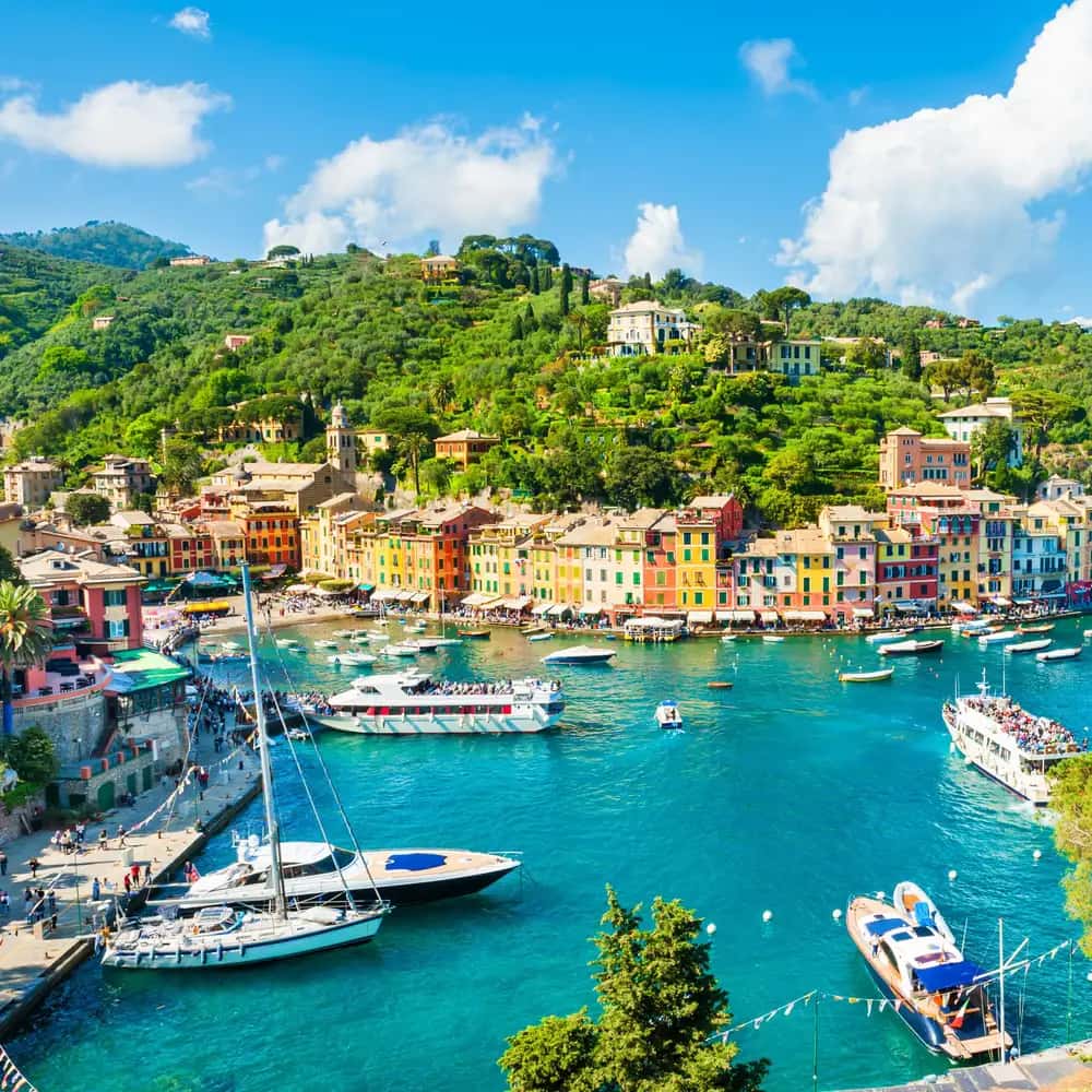 Escale à Gênes : Portofino en bateau privé