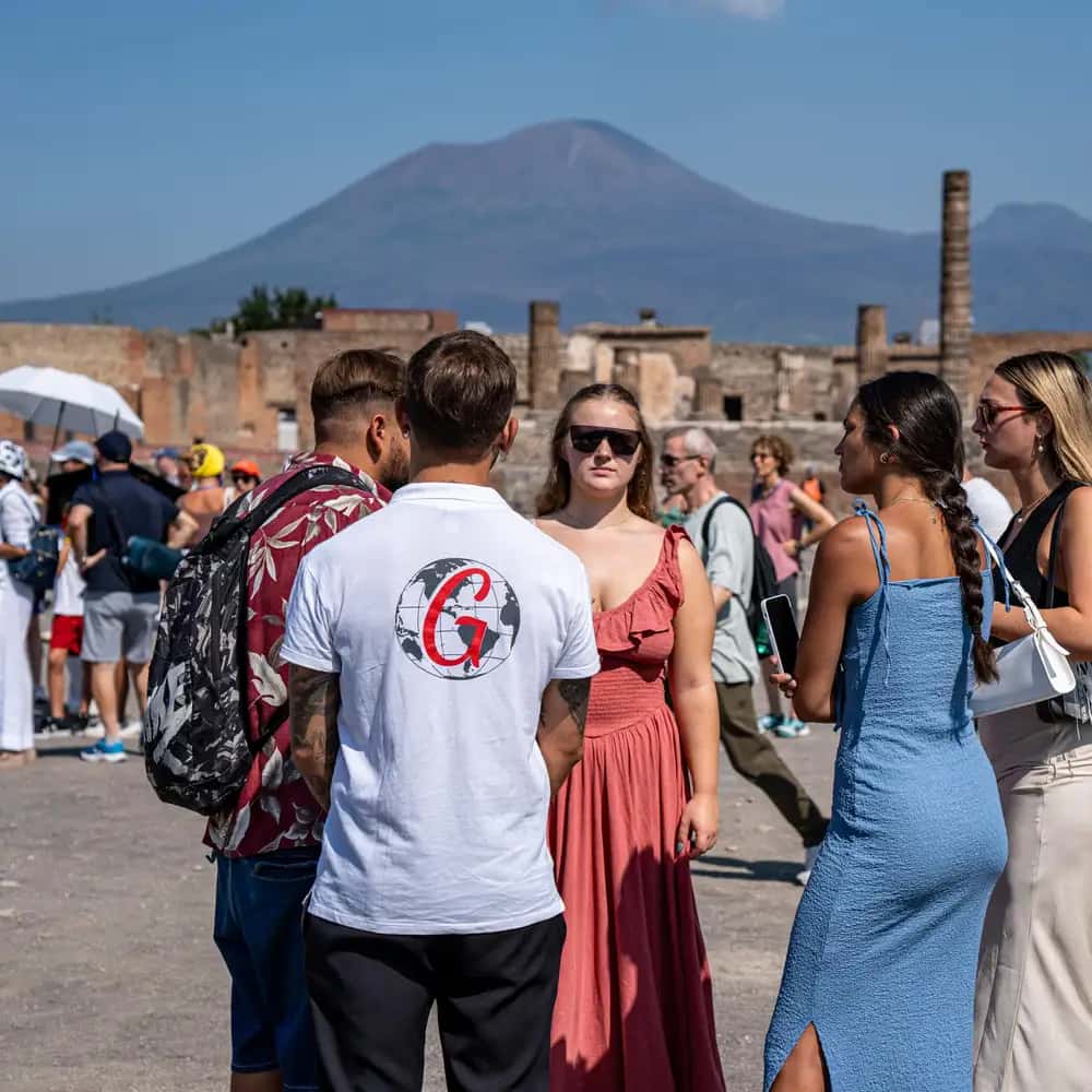 Pompéi : billet, guide et transfert depuis Naples