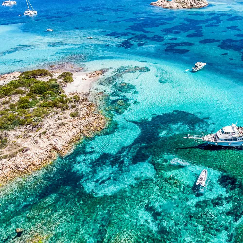 Archipel de La Maddalena : la journée en bateau