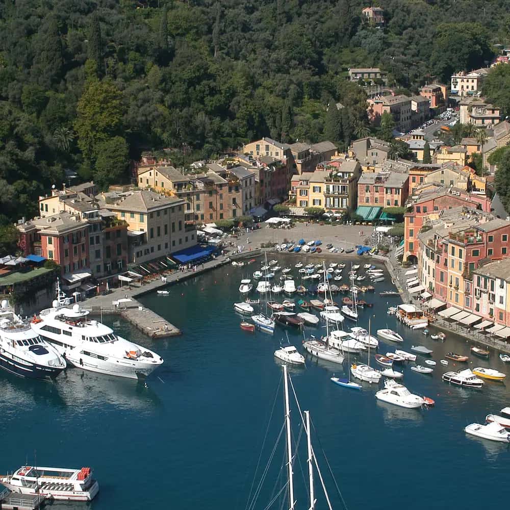 Portofino en bateau depuis Gênes, avec temps libre au village
