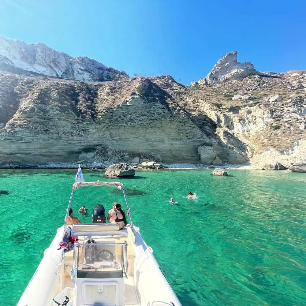 Cagliari : bateau, 4 arrêts baignade, snorkeling et prosecco