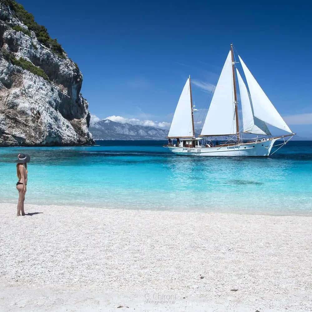 Golfe d'Orosei en voilier d'époque