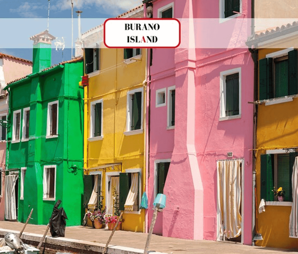 Îles de la lagune : verre de Murano et couleurs de Burano