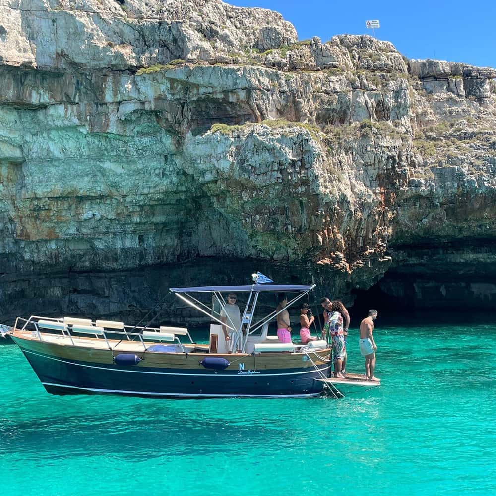 Grottes du Salento et snorkeling à Leuca