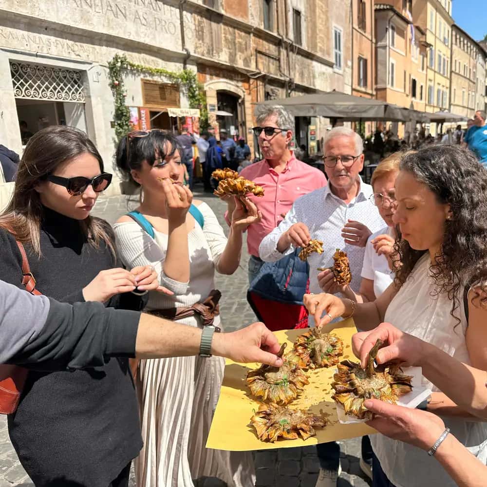 Street food du Campo de' Fiori et du ghetto juif