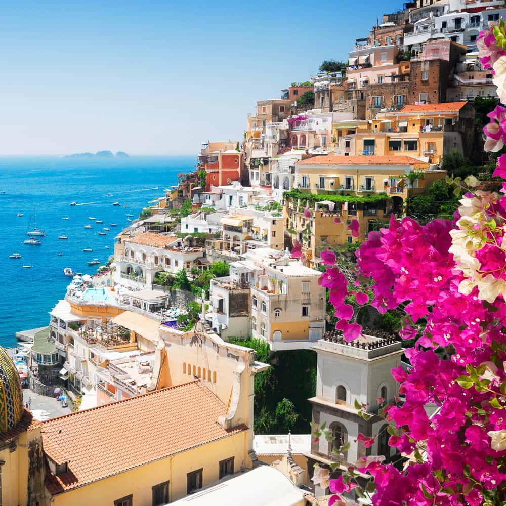 Amalfi et Positano en bus, temps libre sur place