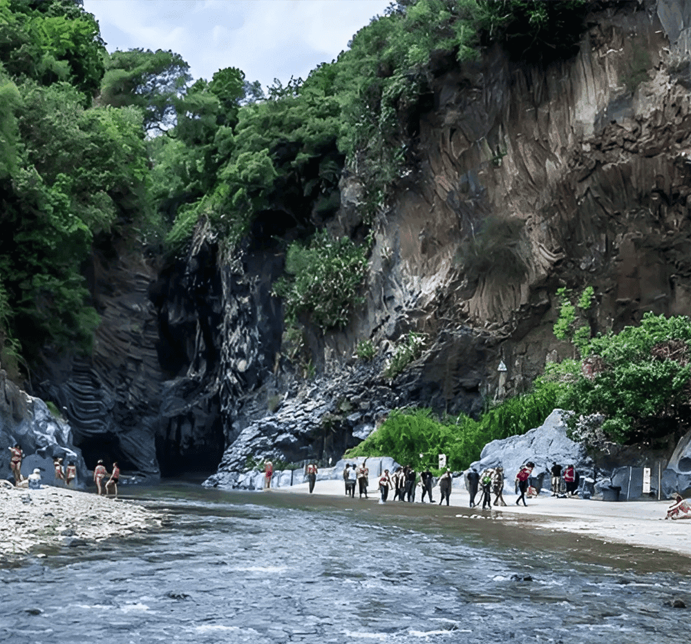 Etna et gorges de l'Alcantara, déjeuner compris