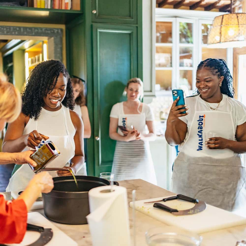 Cours de cuisine et déjeuner dans une ferme toscane