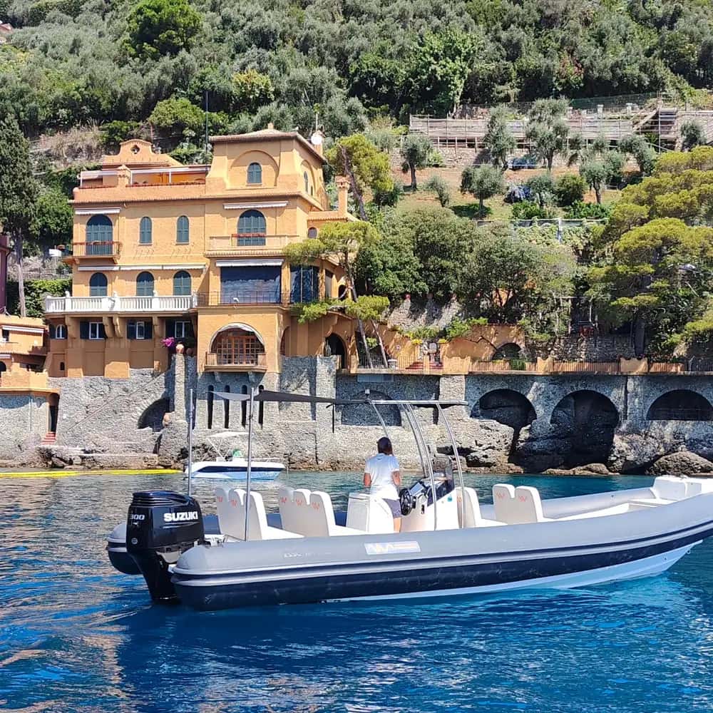 Portofino et l'abbaye de San Fruttuoso en bateau